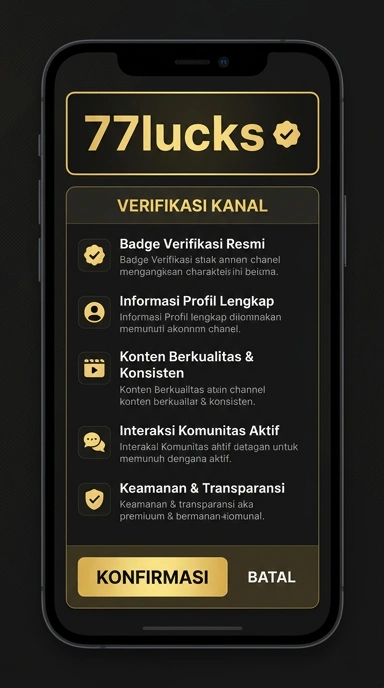 Kanal Resmi 77lucks untuk Pengguna Android